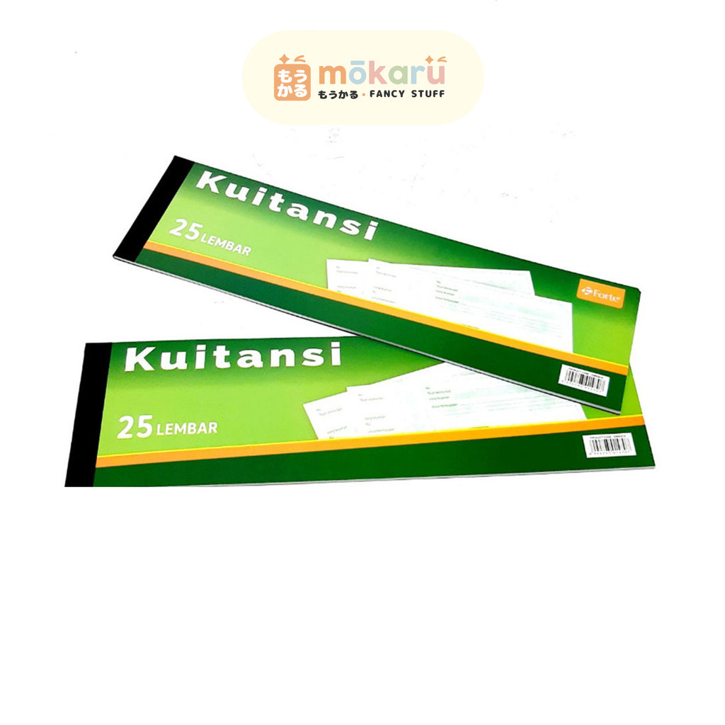 

Forte Kuitansi Sedang Kwitansi Satuan Ukuran Sedang Murah Berkualitas