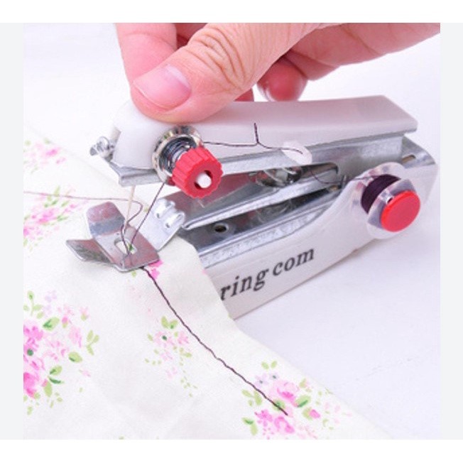 ASS MESIN JAHIT MINI PORTABLE MESIN JAHIT TANGAN MANUAL MINI SEWING KIT