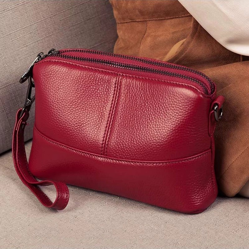 PROMO Rhea Tas Selempang Wanita | Clutches Wanita | 3 Ruang Resleting