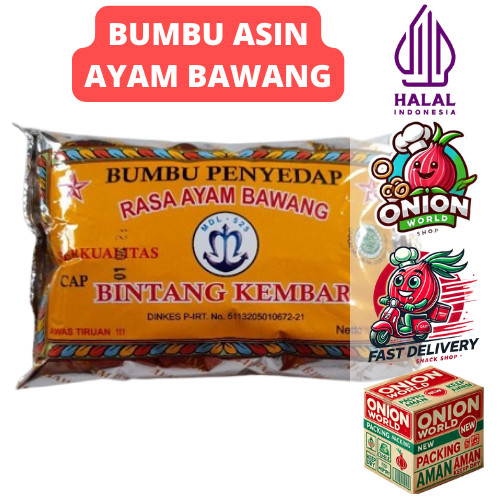 UWD BUMBU ASIN BINTANG KEMBAR 500gr Bumbu Balado Cabe Bubuk Aida