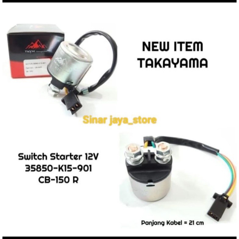 Switch Starter Bendik Starter Cb150R Takayama