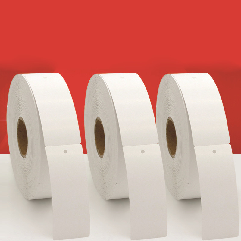 

【COD】1000pcs 35x50mm Label Tag Baju Blank Label Baju Hang Tag Putih Kertas Perunggu