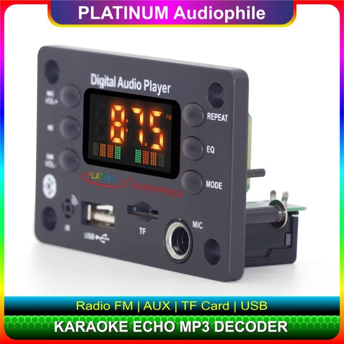 Modul MP3 Bluetooth Karaoke Microphone Echo Mic Amplifier MP3 Deer