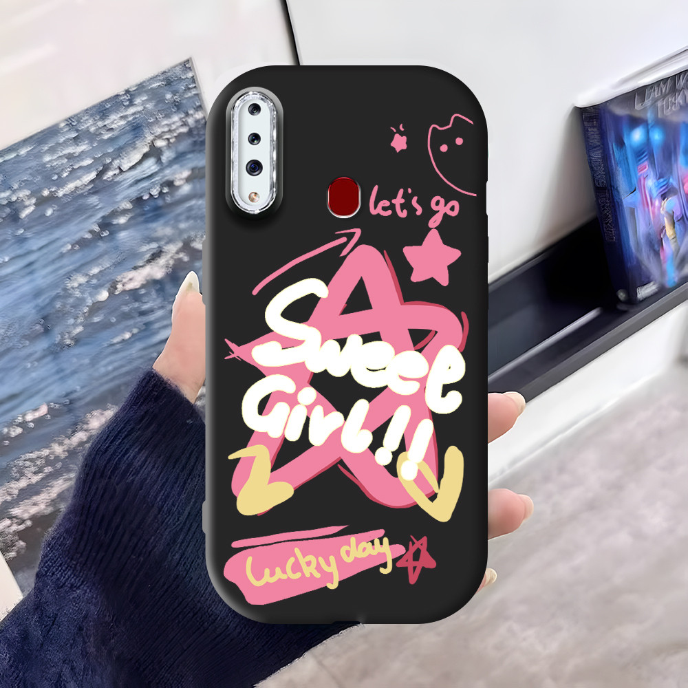 Compitable With Samsung A20S Phone Case Softcase Casing Hp Kesing Soft Cassing Cute 5191