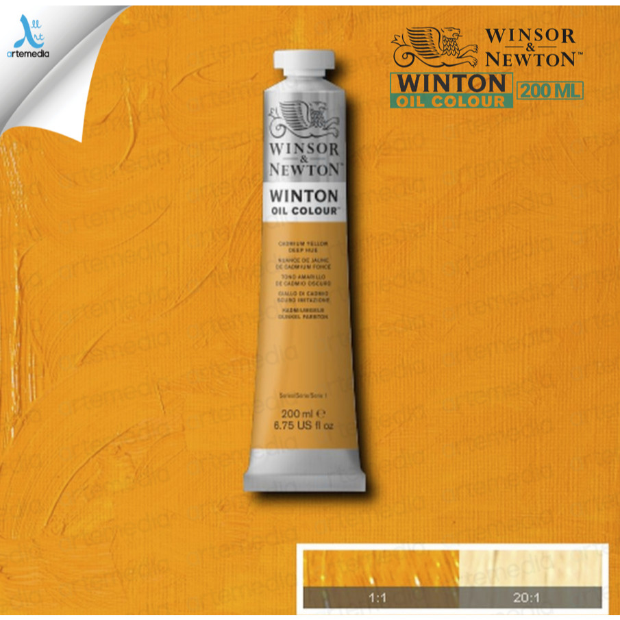 

Gramedia Surabaya - Winsor & Newton Winton CADMUIM YELLOW DEEP HUE 200ml Oil Color