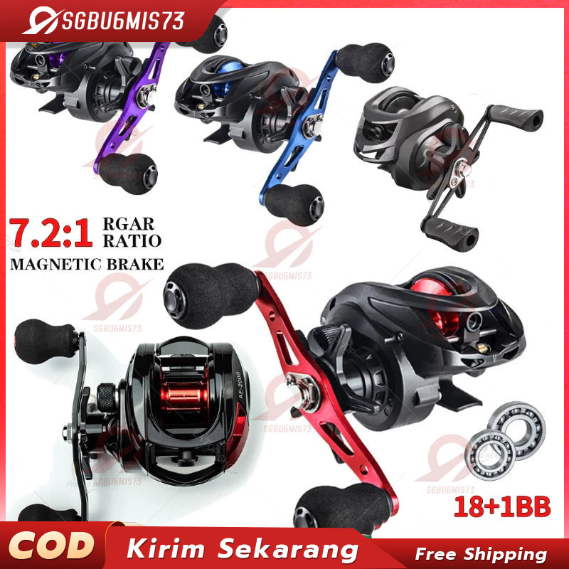 Set Joran Pancing BC Reel reel bc / pancing 1 set lengkap kuat / bc casting / reel casting / rel bc 