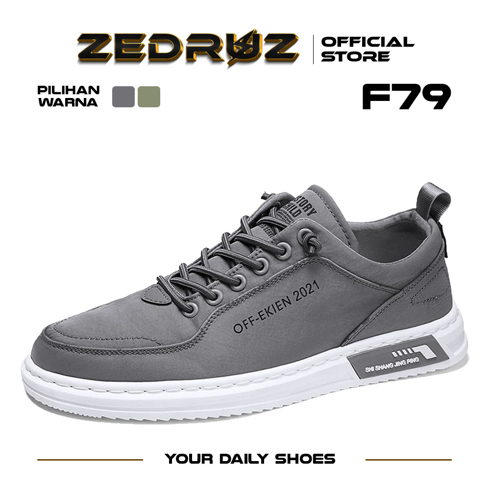PROMO!!! Zedruz Sepatu Pria Sport Running Shoes Sepatu Sneakers Pria Kasual Fashion Kerja F79