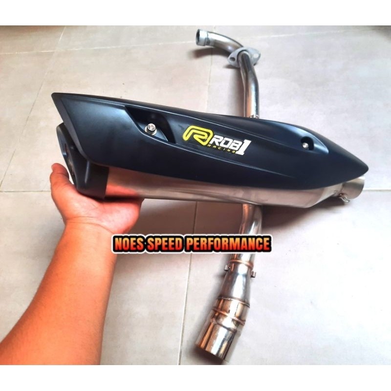 #1 KNALPOT ROB1 BEBEK SUPRA X 125 GRAND JUPITER Z VEGA SMASH SHOGUN SUPRA FIT REVO BLADE KHARISMA Z1