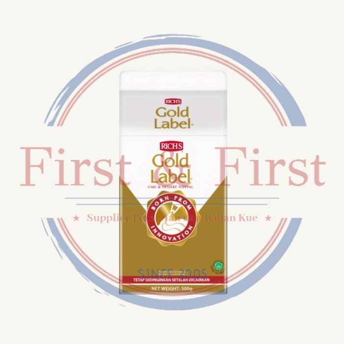 

Rich Gold Label Whipping Cream 500 gram