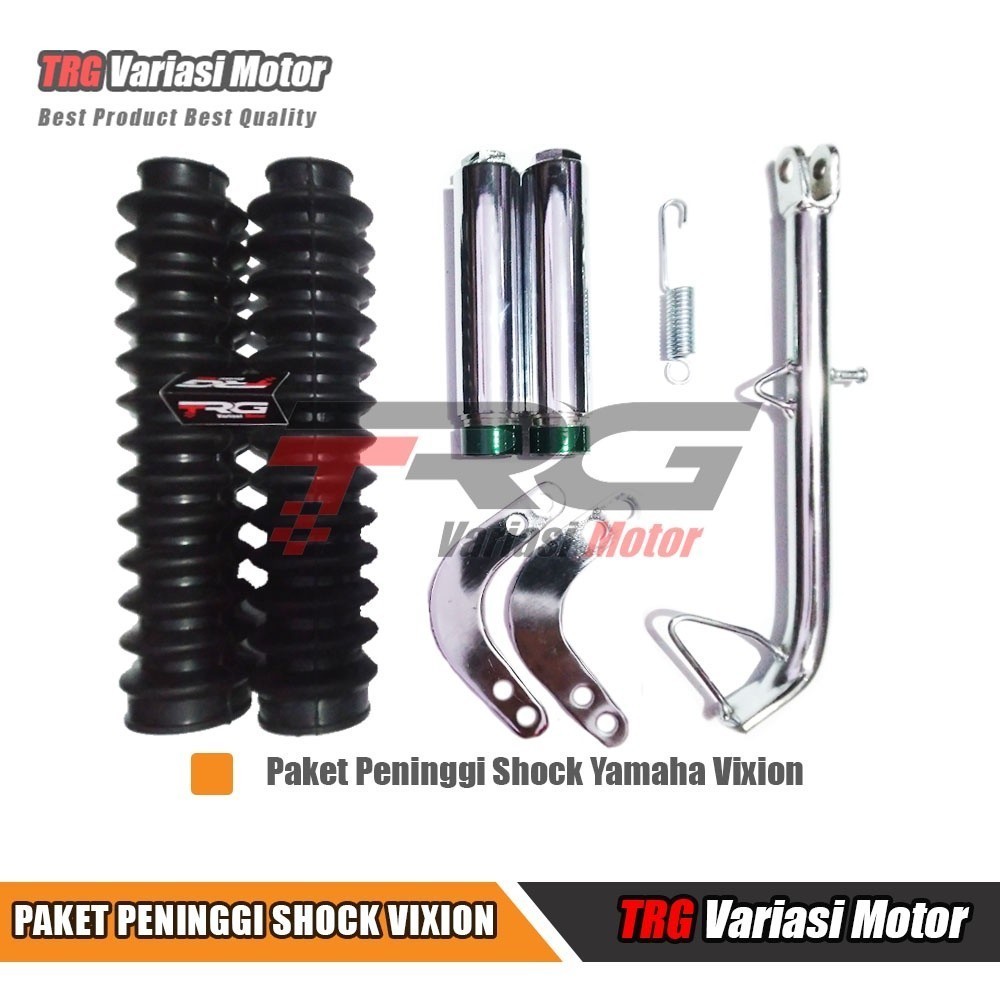 Peninggi Shock Depan Vixion Dan Peninggi Shock Belakang Vixion Satu Paket Varian Peninggi Depan 15 c