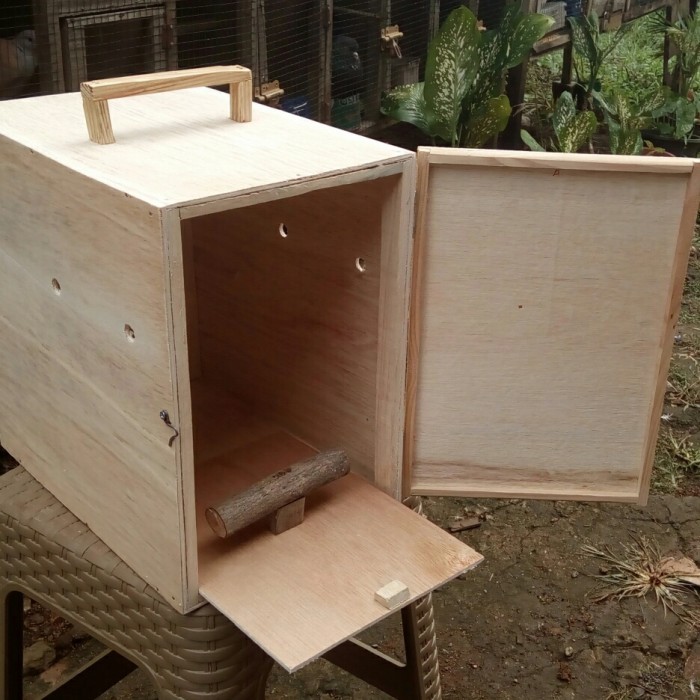 box untuk bawa Elang dan Burung hantu ukuran besar - MenTahan