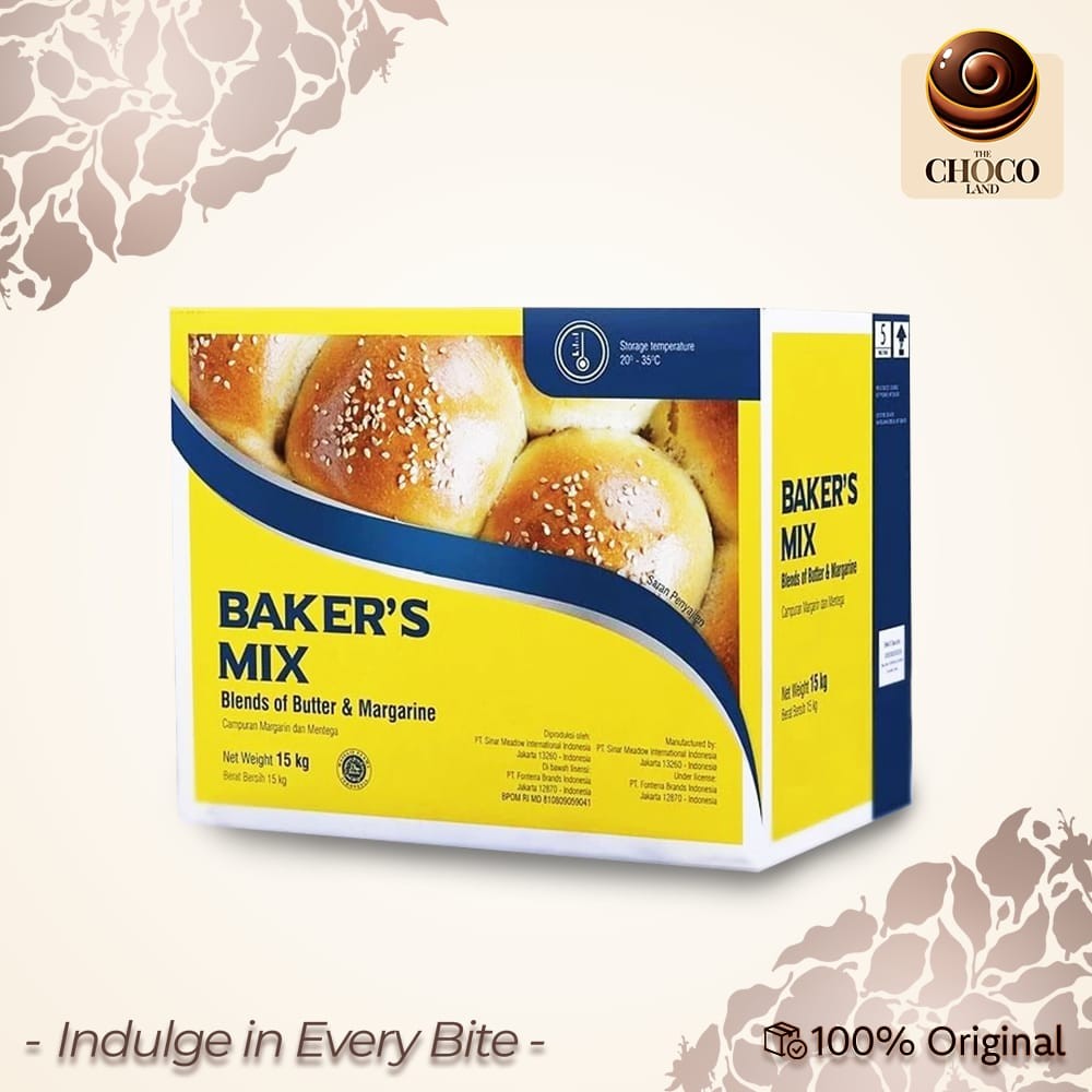 

Anchor Bakers Mix Butter Blend Repack - Campuran Mentega & Margarin