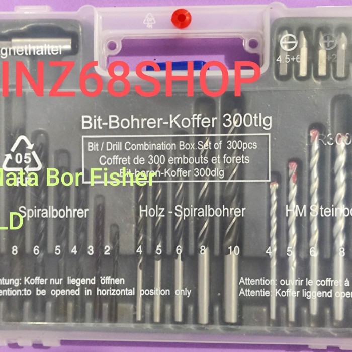 JLD SET MATA BOR untuk BETON BESI KAYU KOMPLIT JLD