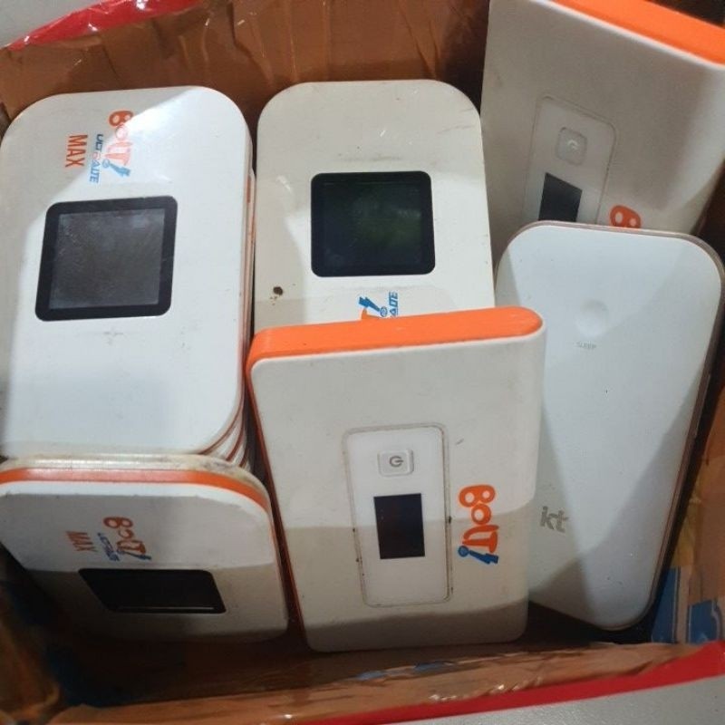 MODEM MIFI BAHAN FULLSET BELOM UNLOCK BOLT.HUAWEI .ZTE. AIRTEL