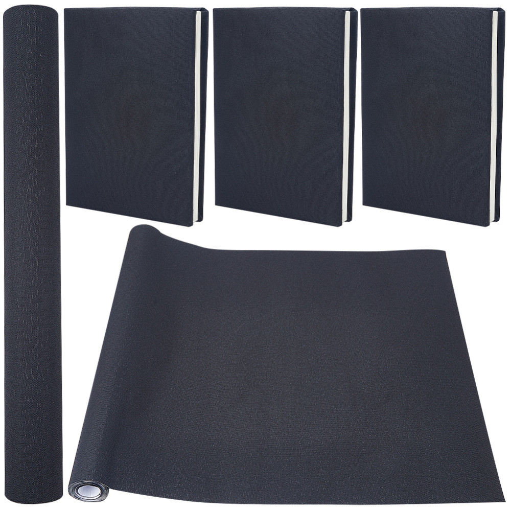 

51 x 11.8 Linen Book Cloth Blue for Books Binding Fabric Surface Paper Backed Bookcover Densely Woven Cloth Books Album