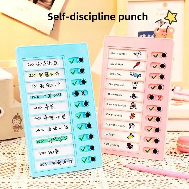 

Reusable My Chores Checklist Daily Planner Memo Plastic Board Chore Chart Responsibility Behavior For Kid Self-Discipline Card