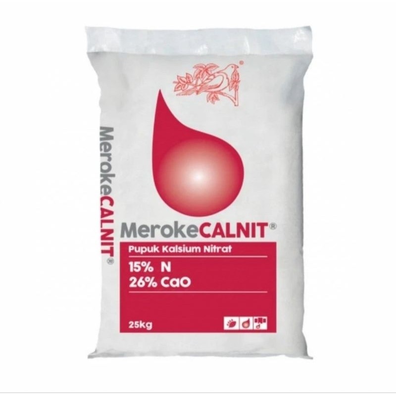 Pupuk Meroke Calnit 25kg Original Kemasan Pabrik