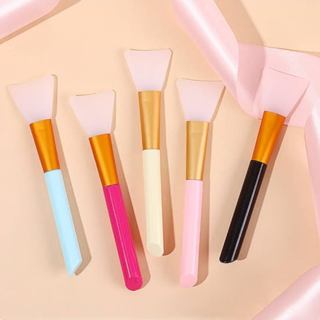 Kuas Masker Silikon Kuas Maskeran Wajah Silicone Facial Mud Mask Brush Spatula KS SHOP 805