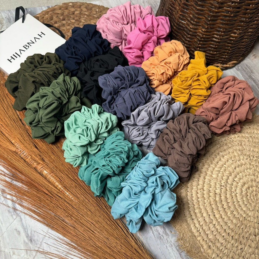 [PALING DICARI] Ikat Rambut Cepol / Scrunchie Hijabnah