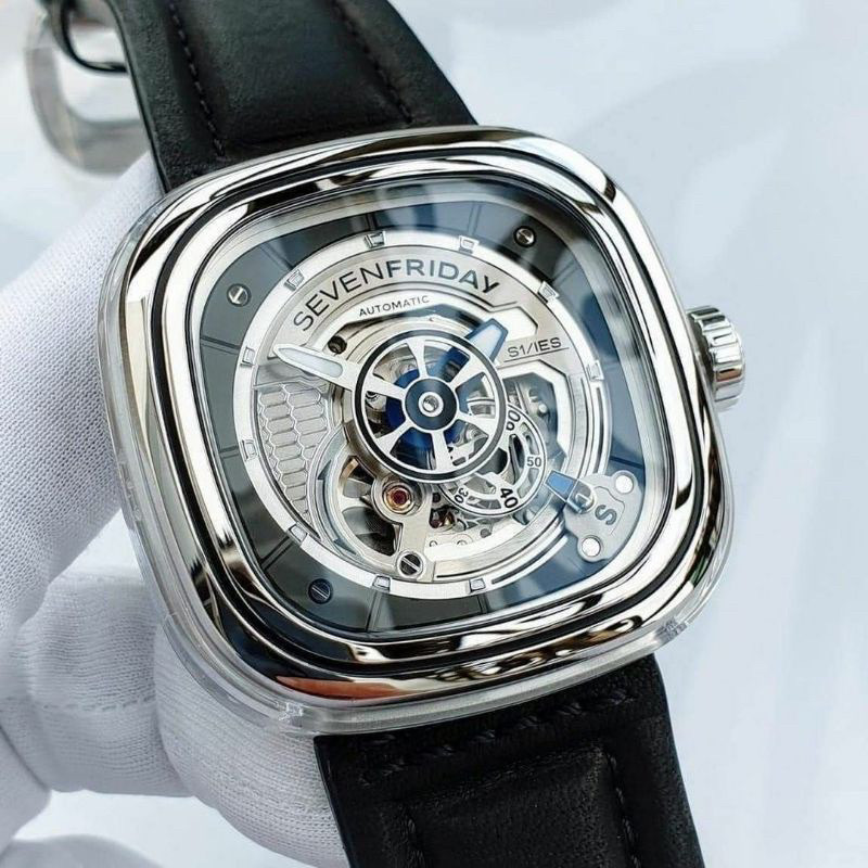 DISKON Promo Murah jam tangan unisex SEVENFRIDAY ori bm NFC aktif mesin automatic include box and fr