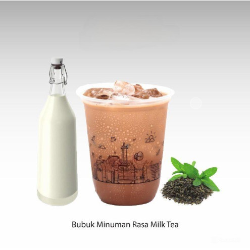 

TERLARIS - BUBUK MINUMAN RASA MILK TEA KEMASAN 1 KG KUALITAS PREMIUM BUBUK MINUMAN KEKINIAN