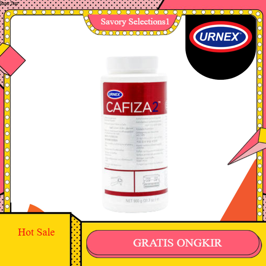 【SAVORY】DISKON Coffee Machine Cleaning Powder Urnex Cafiza 2 - Pembersih Mesin Kopi 900g Made in USA