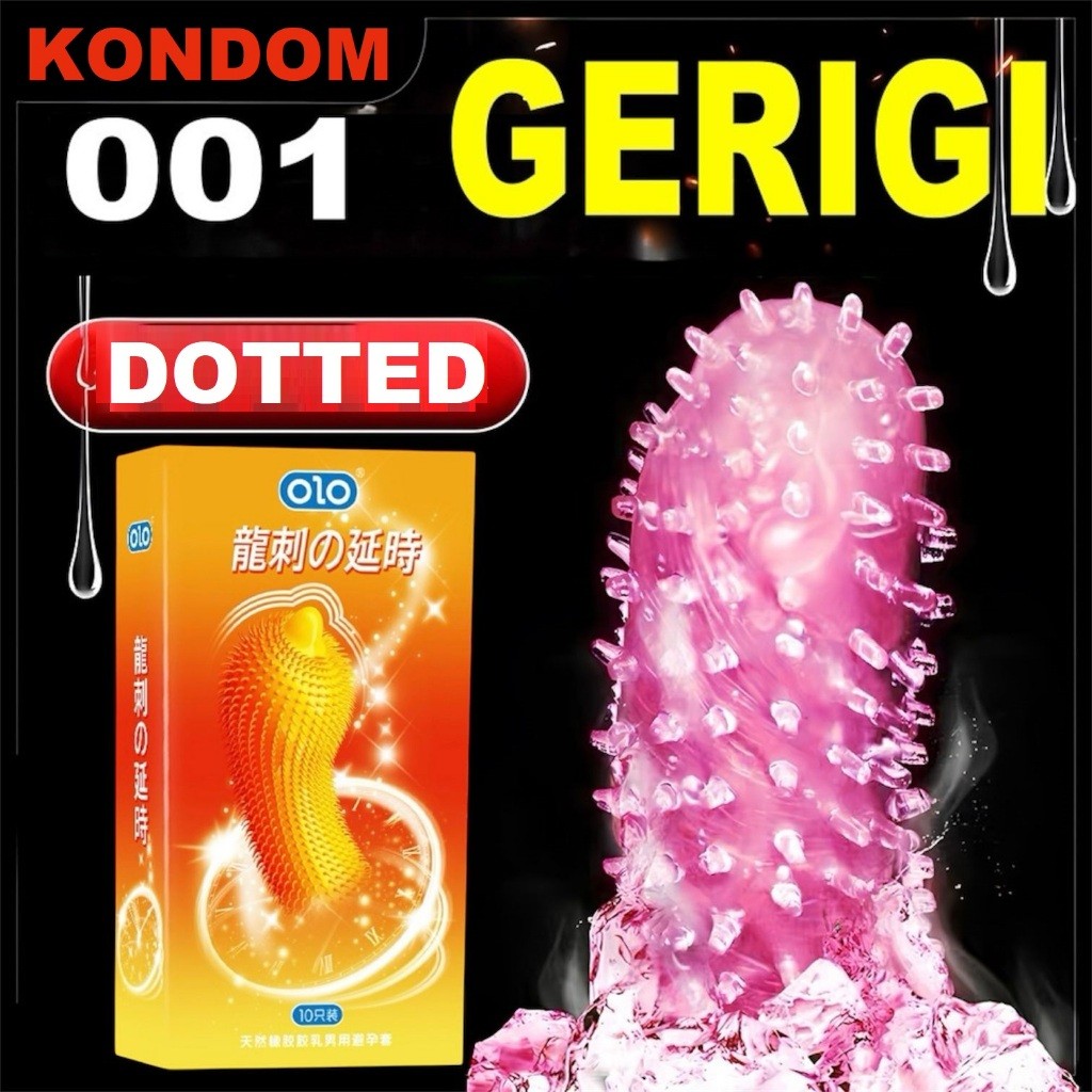 Terbaru~ Condom Delay Lubricant Premium - Kondom Tahan Lama untuk Pria Tertipis Berduri Bersisik Ber