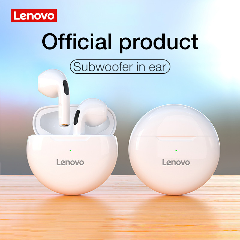 Lenovo LivePods HT38 TWS Bluetooth Earphone Mini Wireless Earbuds with Mic for iPhone Xiaomi Sport W