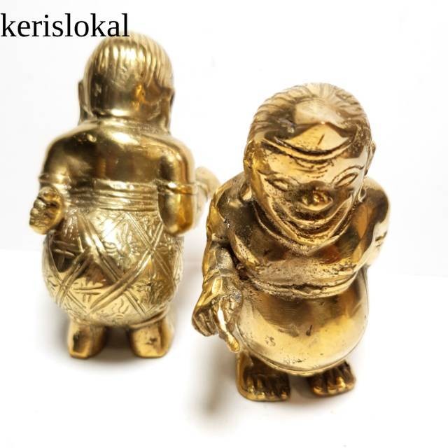 Koleksian patung semar kuningan KL3