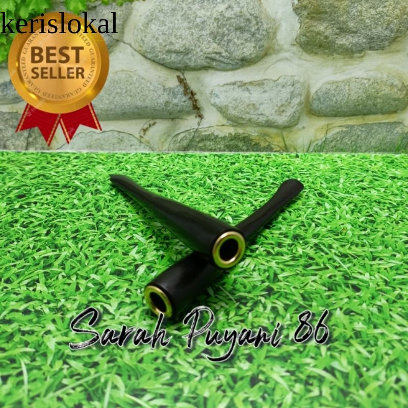 pipa rokok kayu hitam/ kelor hitam KL1