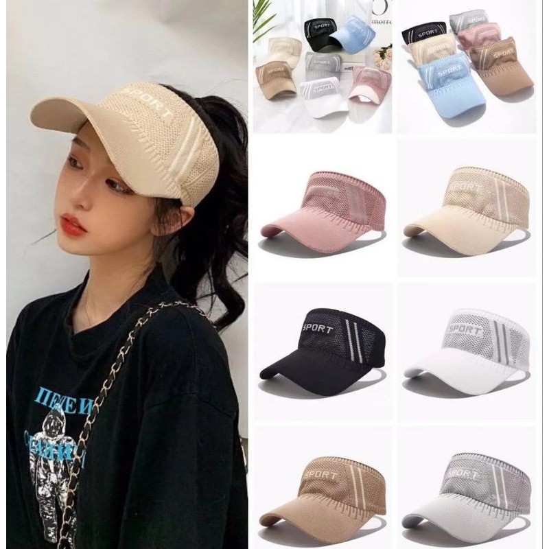 Topi Baseball Golf Sport Gaya Korea Untuk Pria Wanita