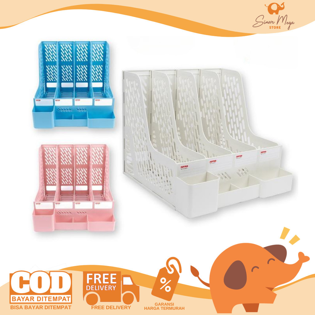 

Joyko Box File Tempat Berkas 3 Warna BOF-14