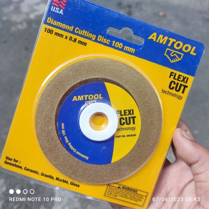 Mata gerinda 4 Inch potong dan Poles kaca - Alat potong kaca dan poles 4 inch KLEBER