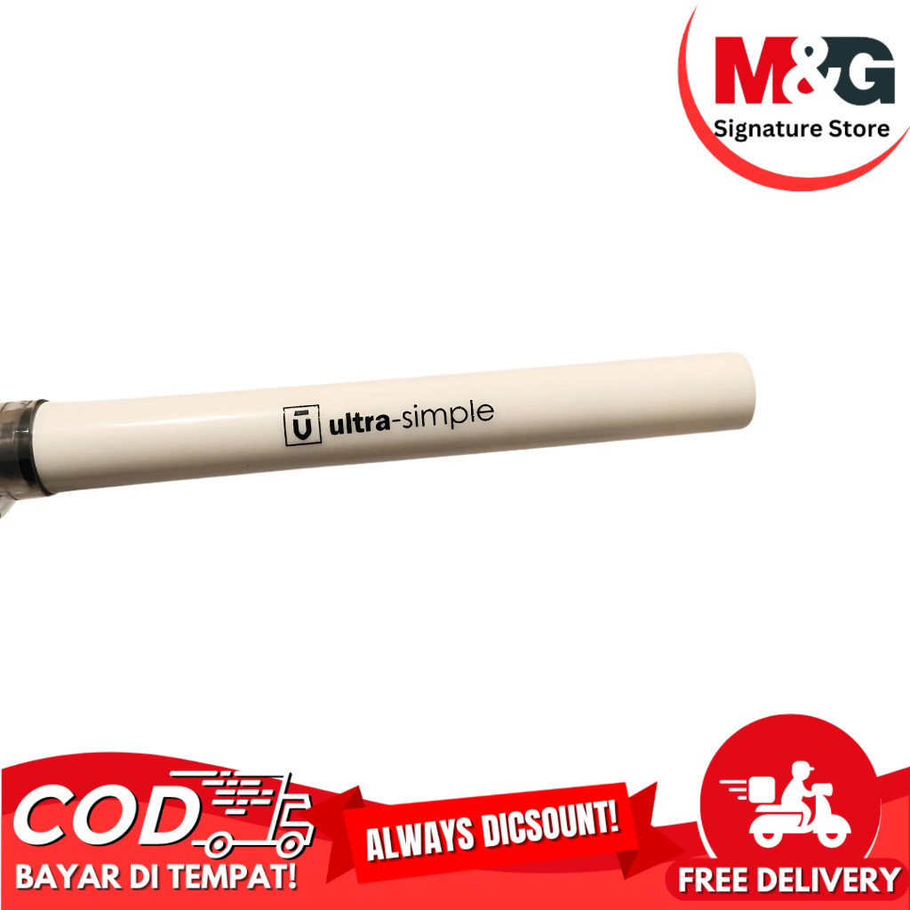 

Roller Pen M&G ARP579011 Ultra Simple Pulpen Warna Hitam - SATUAN SHABQ
