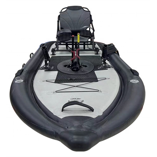Surfking Inflatable Pedal Sup Fishing Rowing Boat Pesca Sport Fishing Kayak Inflatable Pedal Kayak P