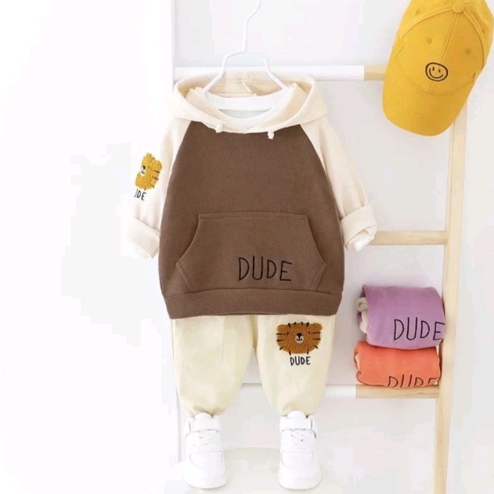 ✨LARIS✨ -Jaket bayi anak cowok Terbaru 6 12 bulan 1 2 3 Tahun Keren - Dude Mocca, 3-12 Bulan