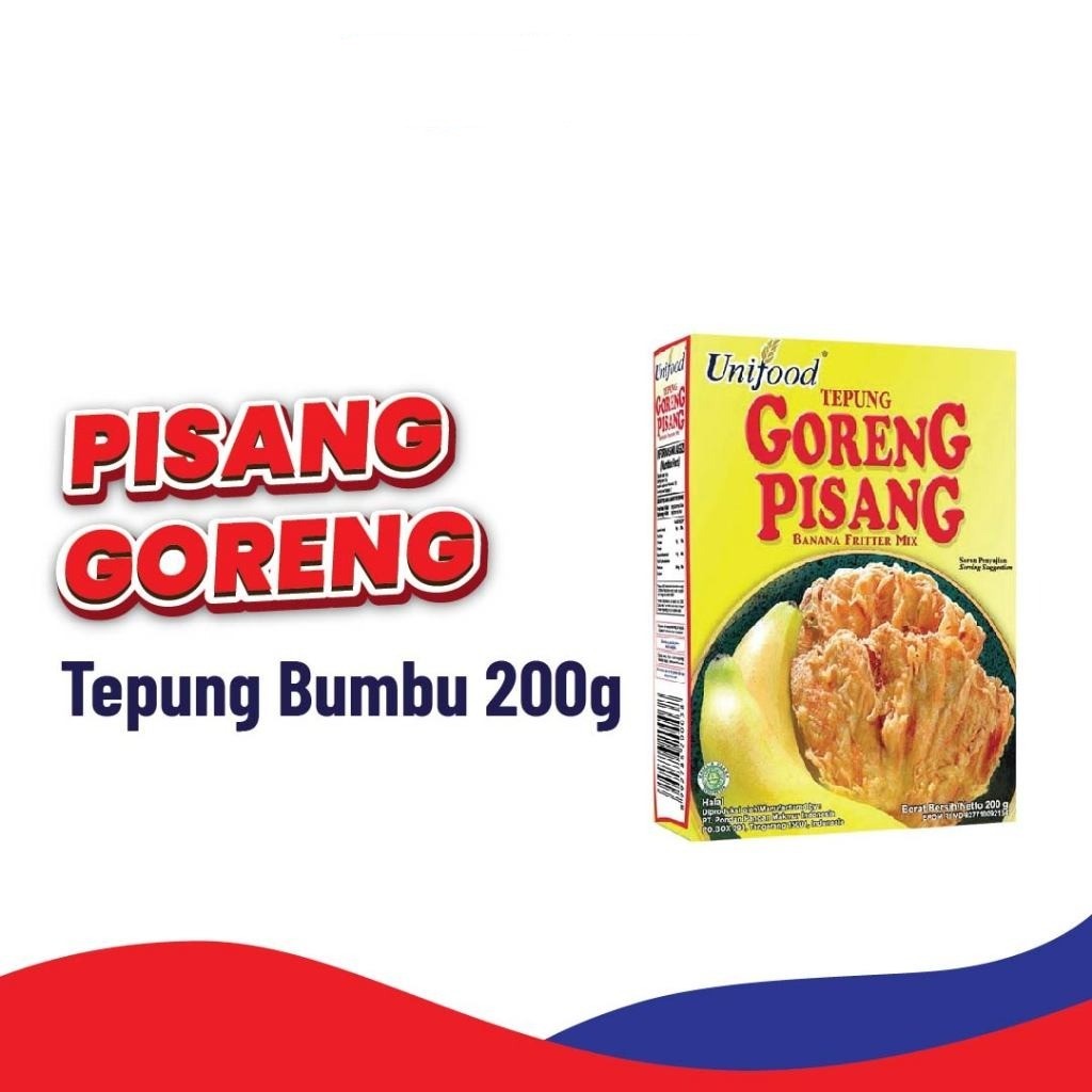 

JOSCELLY.ID PONDAN Unifood Tepung Pisang Goreng 200 gr