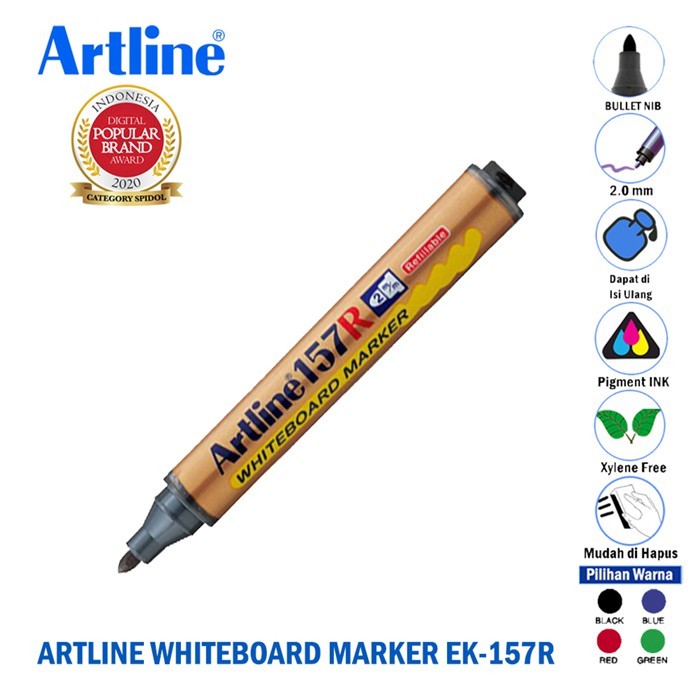

ARTLINE EK-157R SPIDOL WHITEBOARD MARKER 2.0MM