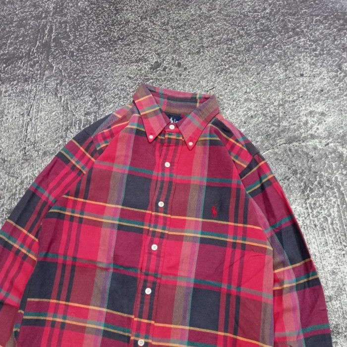 Kemeja Flanel pria Ralph Lauren