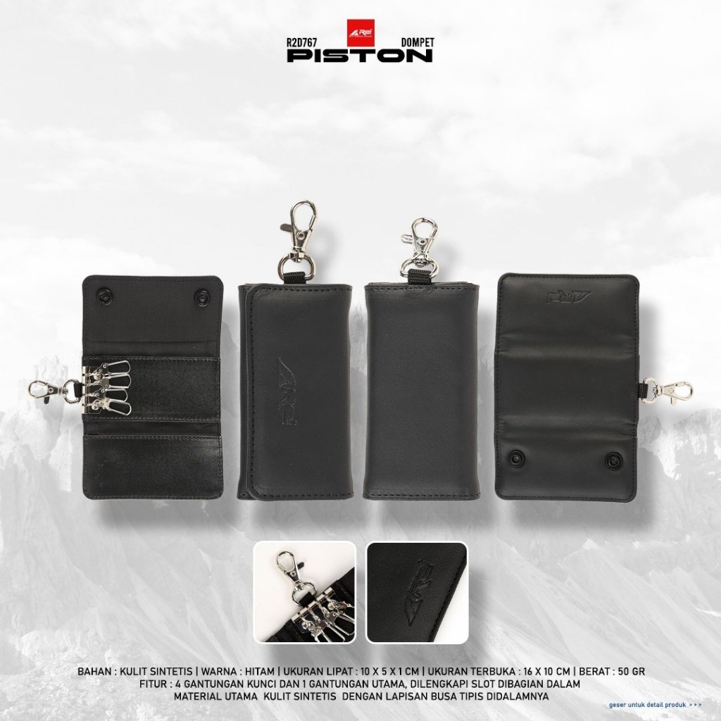 Dompet Pendek Gantungan Kunci Piston Walet Arei Outdoorgear