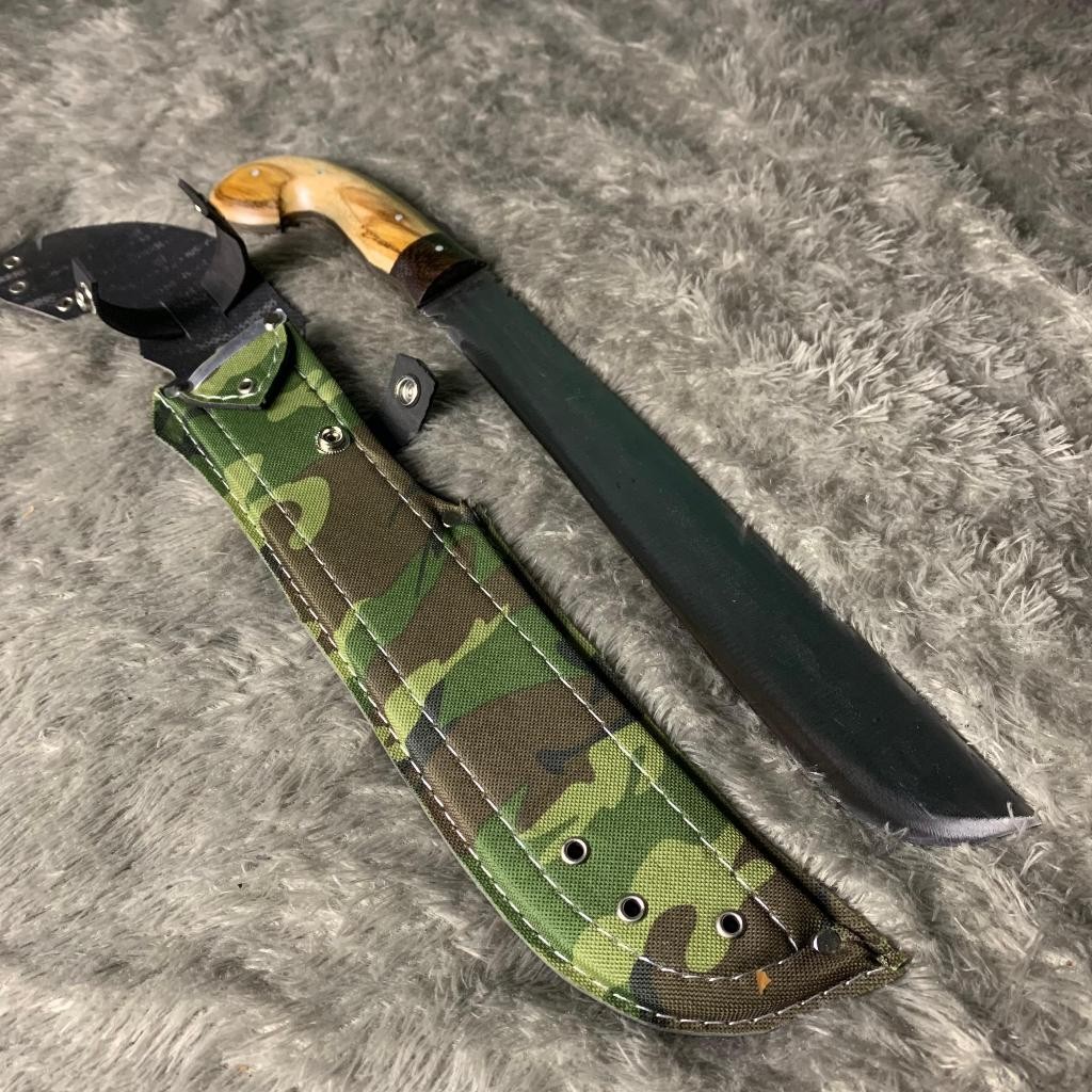 peralatan kebun golok kebun Golok Tebas Bambu Kayu Keras Cibatu Alat Berkebun Serbaguna total Panjan