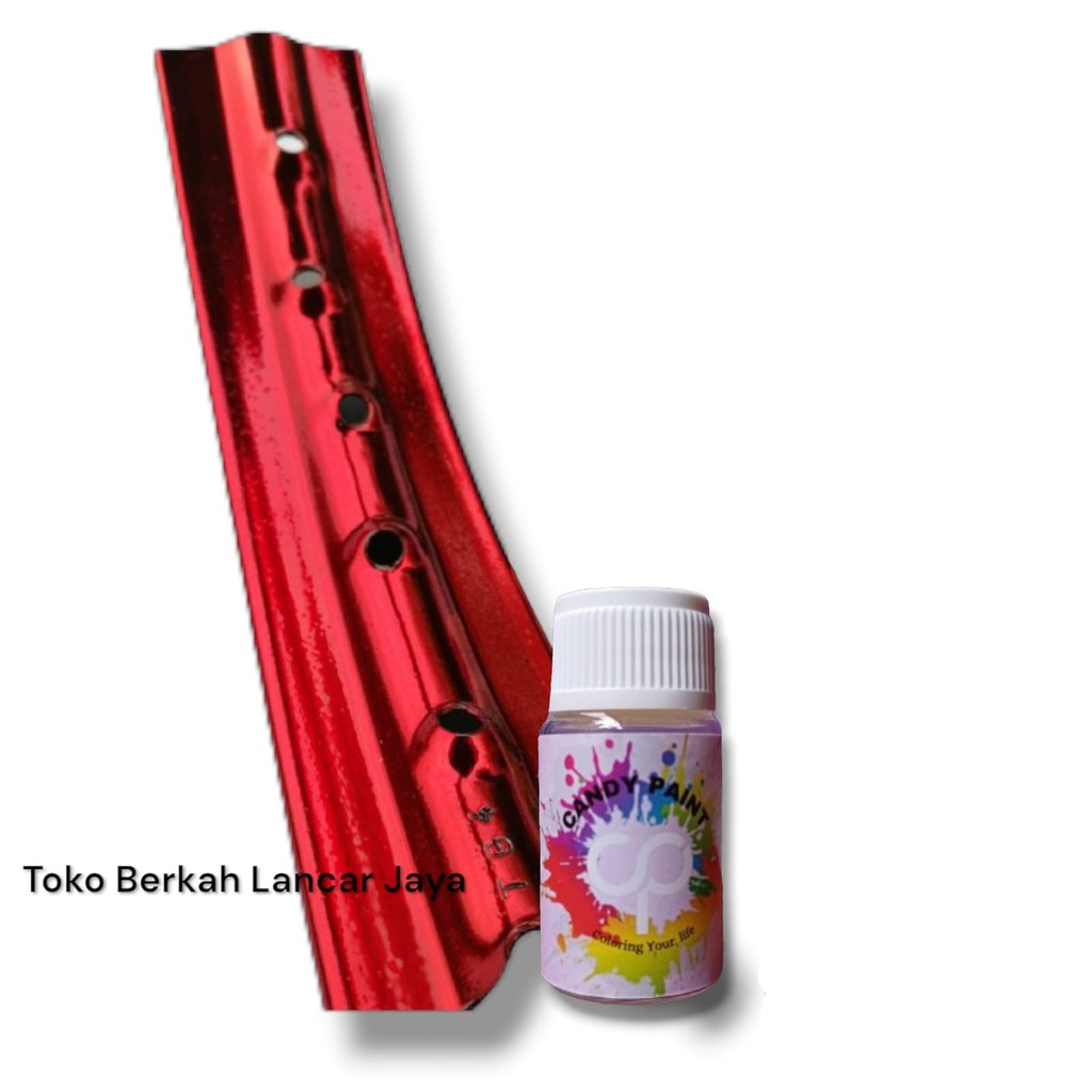 

COD - Pewarna Serbaguna Chrome Candy Paint Instan Logam Plastik Kain Kaca 12.5Ml Isi 25% Lebih Banyak OLES EXTRA LEBIH BANYAK ISI 12.5 ML