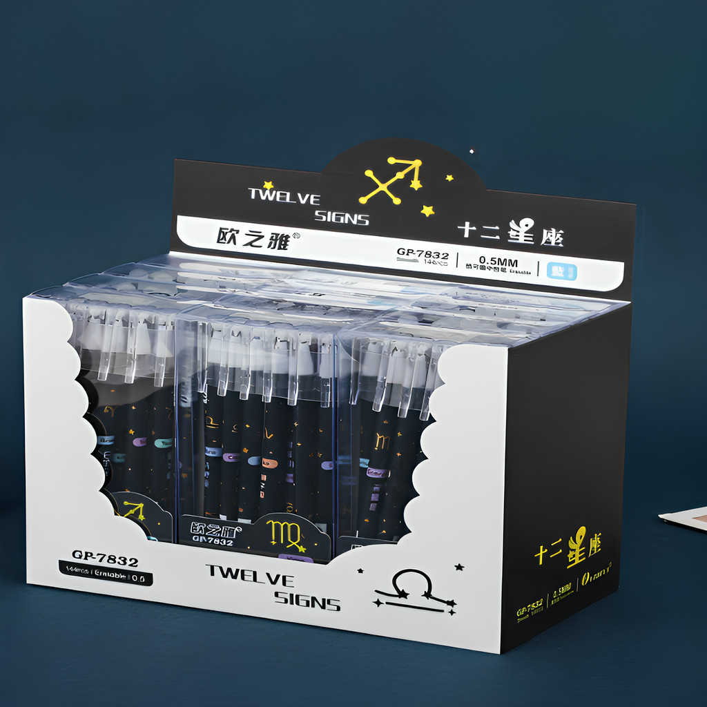 

(12pcs) Pena Erasable Bisa Dihapus Motif Zodiak Sanrio Kuromi Urban Assasin - OS0446