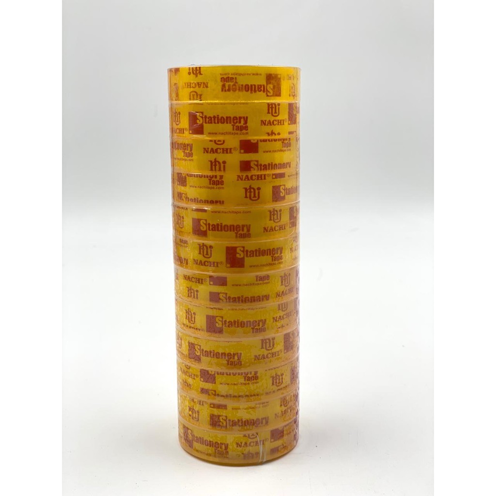 

( StaWorld / DAPAT 1 ISOLASI ) Stationery Tape Kecil / Selotip Isolasi Nachi Kecil 1/2" Inch / 12 MM x 10 Yard