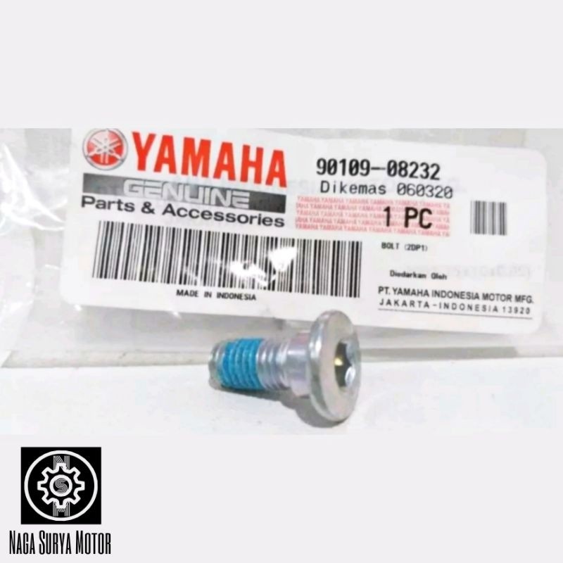 Baut piringan cakram NMax XMax Aerox 155 Lexi 90109-08232 ORI YGP