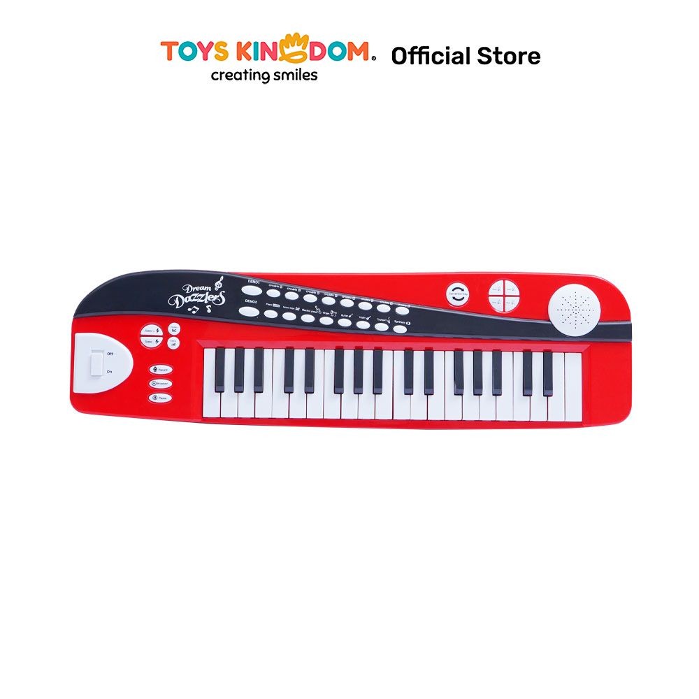 Toys Kingdom Kiddy Star Musical Keyboard Instrument 660-21 Toys Kids Toy Electronic Piano Mainan Mus