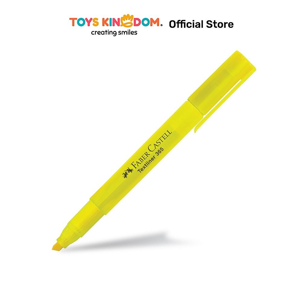 

Toys Kingdom Faber Castell Spidol Highlighter Translucent 365 - Kuning Spidol Stabilo Warna Warni Alat Tulis Penanda Text Marker