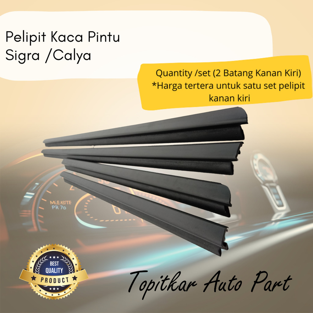 Pelipit Kaca Pintu Ori Sigra/Calya