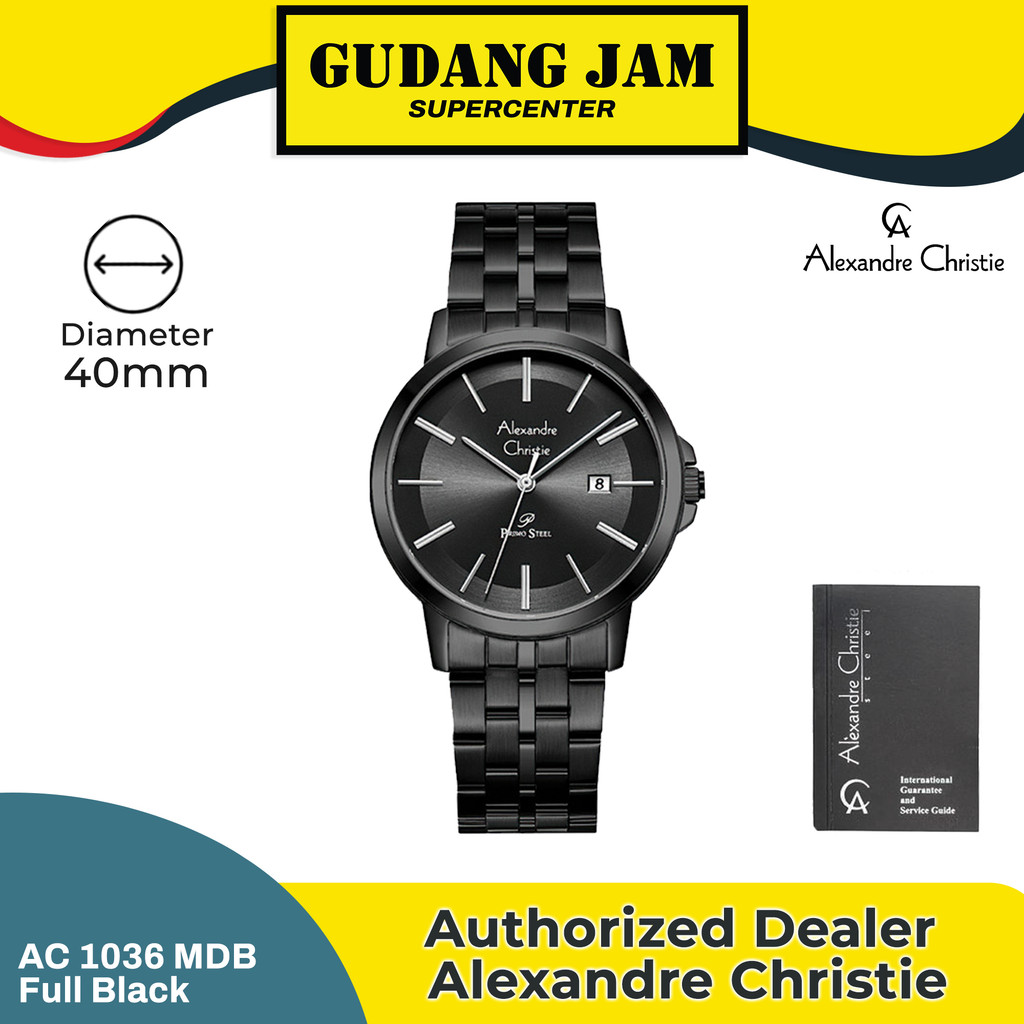 Alexandre Christie pria - Jam Tangan Pria Alexandre Christie AC 1036 MDB AC1036 AC 1036 MDBIPBASL St