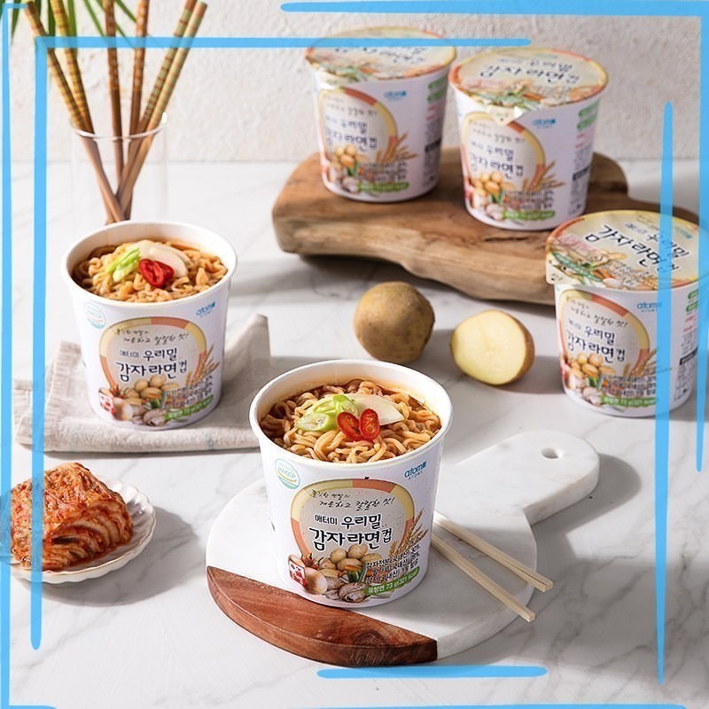 

READY STOCK Atomy Potato Ramen Cup 1 BOX isi 18 cup |atomy potato cup Ramen